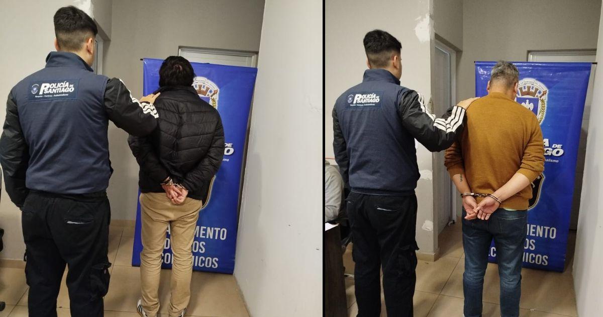 Los implicados fueron detenidos este lunes por personal de Delitos Económicos