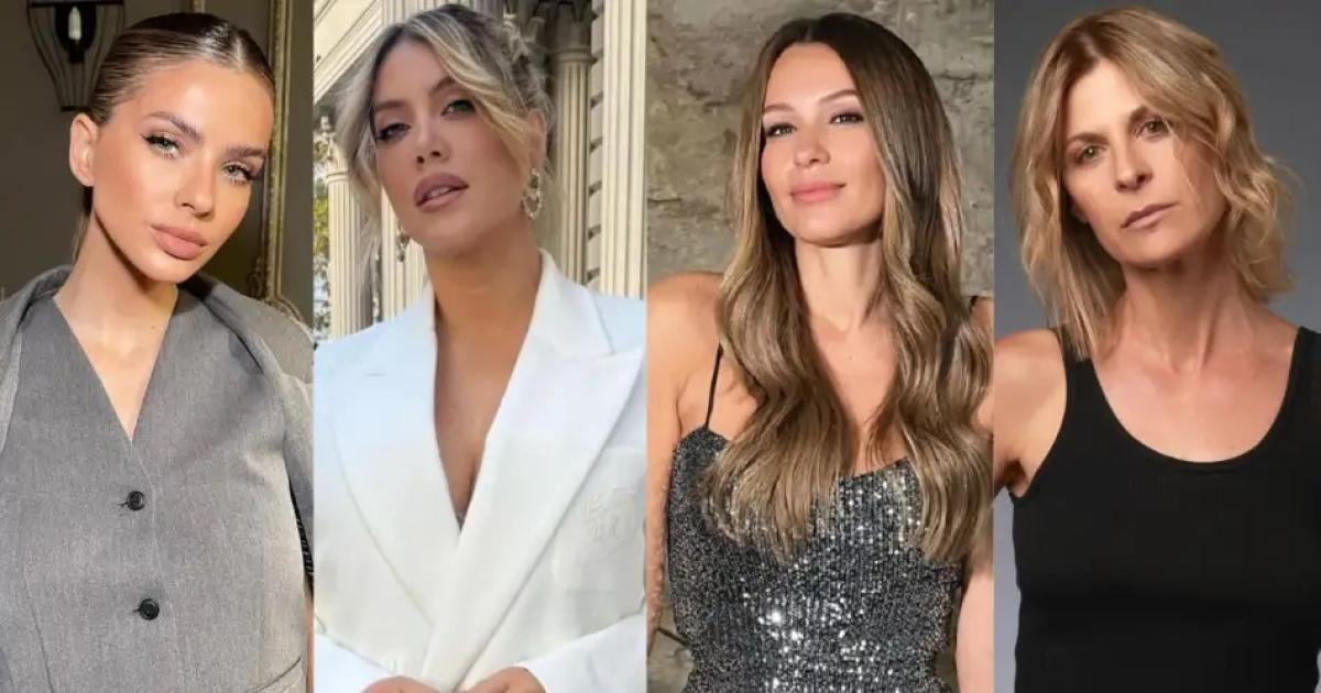 Pampita Tobal y Wanda publicaron mensajes que muchos leyeron como un palito a la China Surez