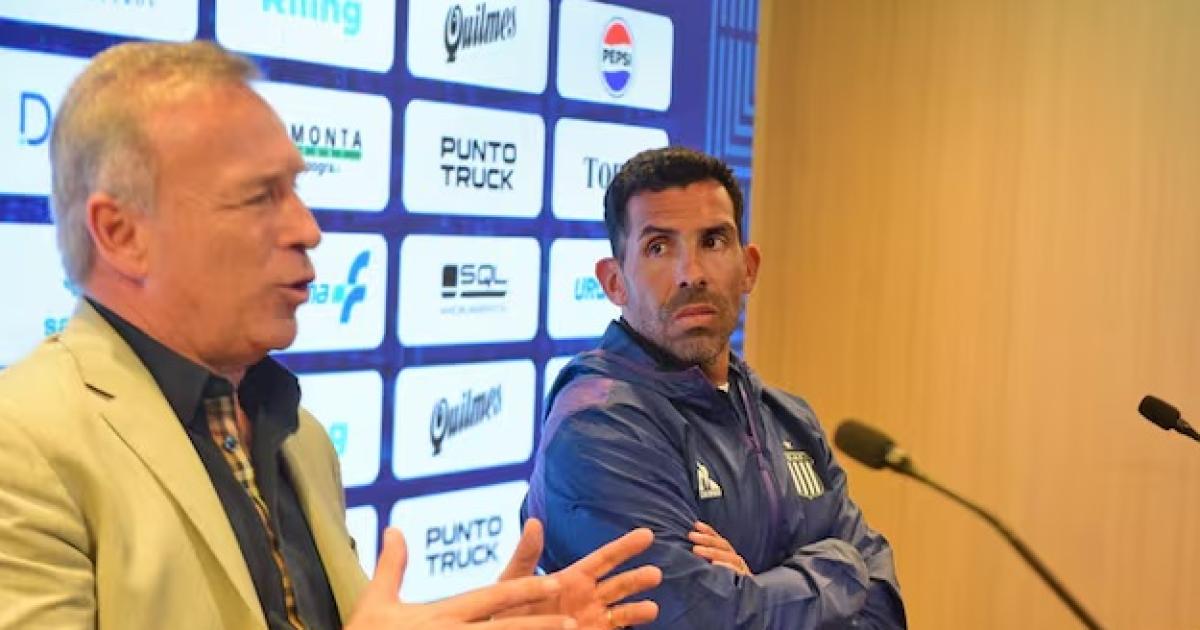 Tevez en su presentación como entrenador de Talleres- Estoy en mi casa