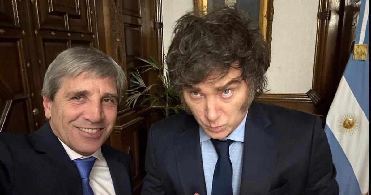 Milei apuntó contra periodistas por un video con supuestas frases falsas de Caputo