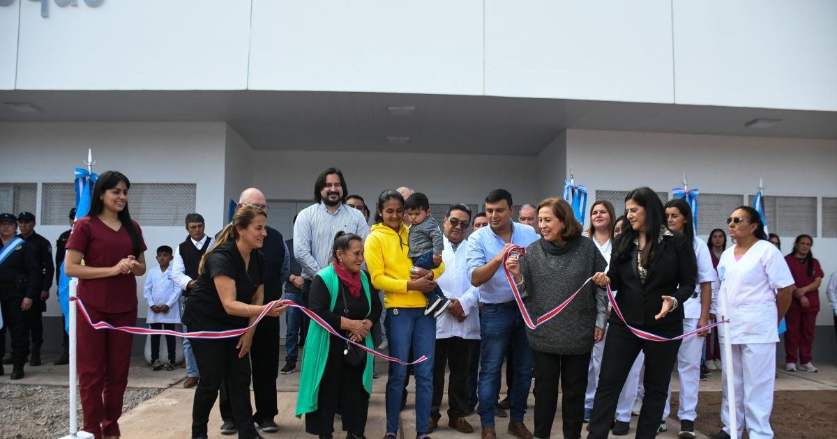 El gobierno inauguroacute puestos sanitarios en El Ojito y en Villa Matoque en el norte santiaguentildeo