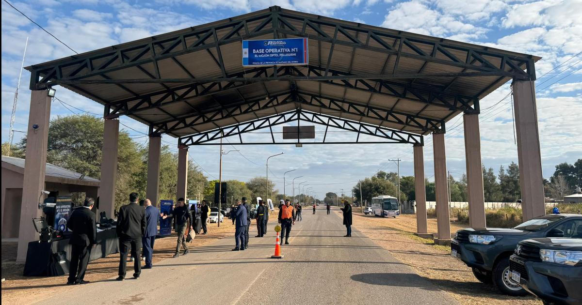 Inauguraron la Base Operativa Nordm 1 en El Mojoacuten con la entrega de equipamiento 