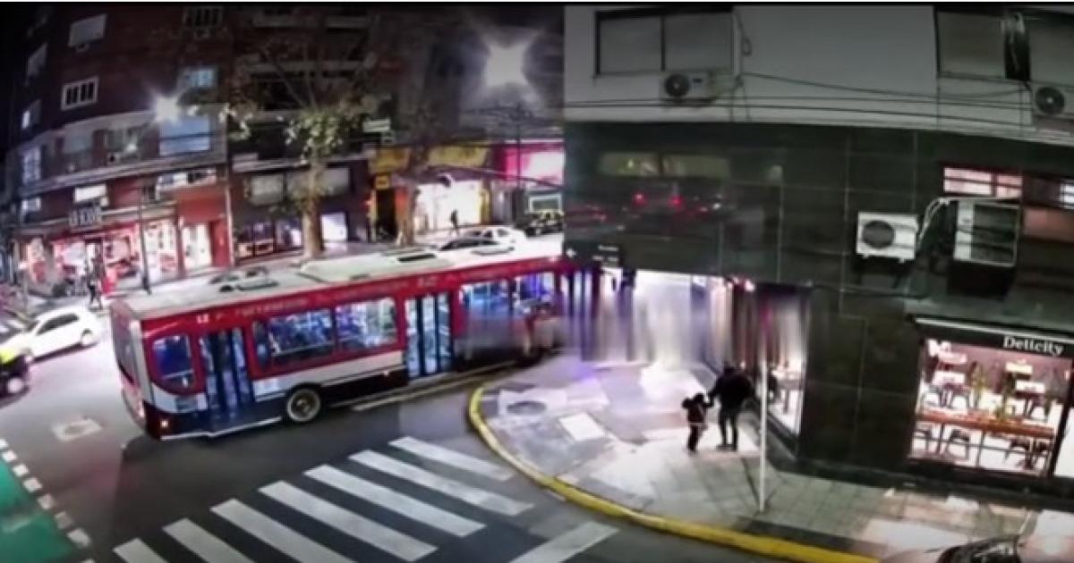 Momento del choque (Foto- Captura de video)