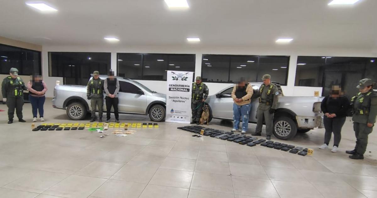 Cayoacute caravana narco en la Ruta 40- viajaban con maacutes de  100 ladrillos de cocaiacutena a Buenos Aires