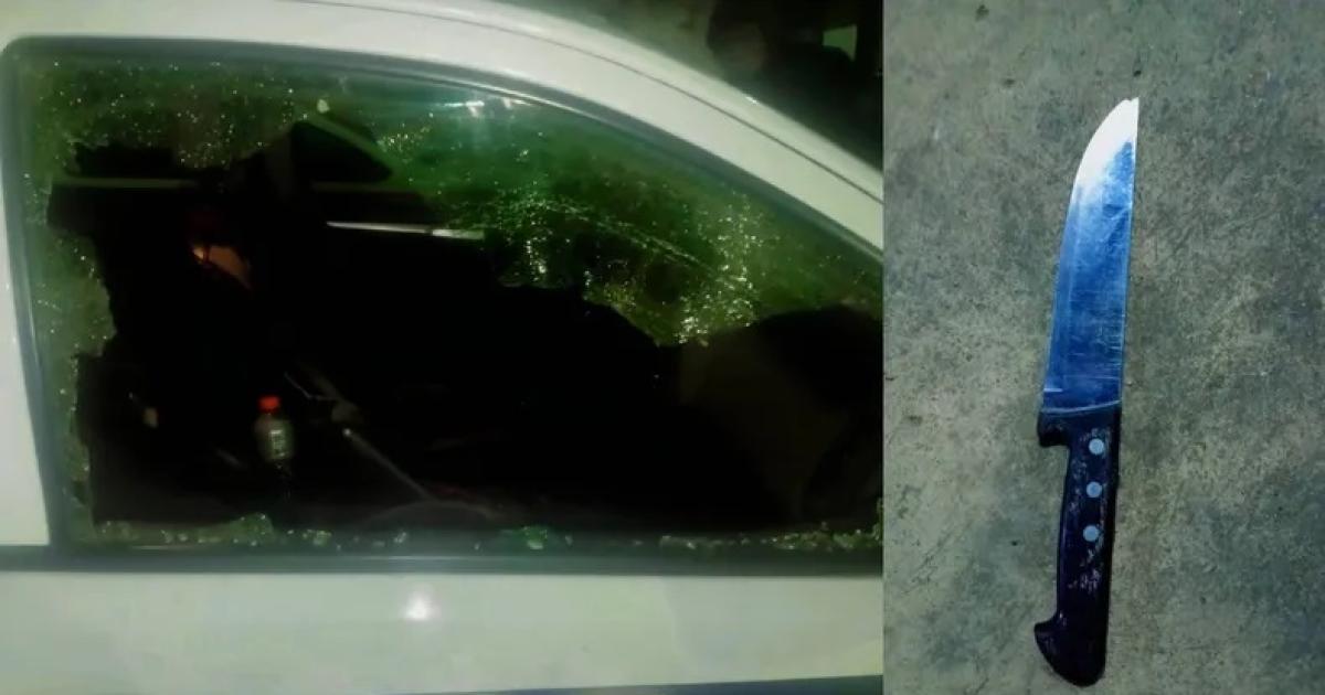 Intentó apuñalar a un policía y tenía pedido de captura vigente