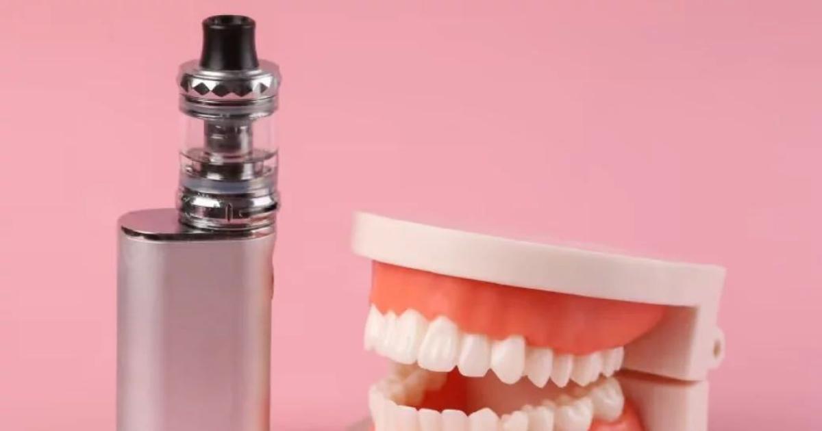 Advierten que el vapeo puede causar daños irreversibles a las encías