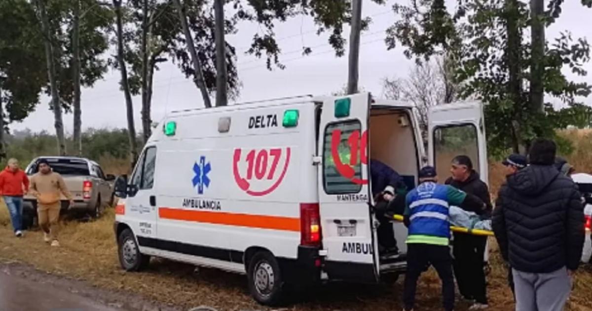 Grave accidente en la Ruta 308- una docente estaacute en estado criacutetico tras perder el control del auto