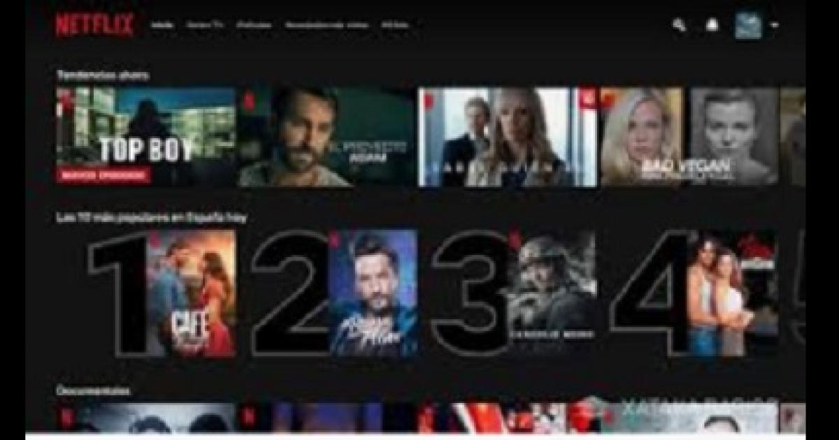 Una plataforma global de peliacuteculas aumenta un 20-en-porciento- su precio desde agosto