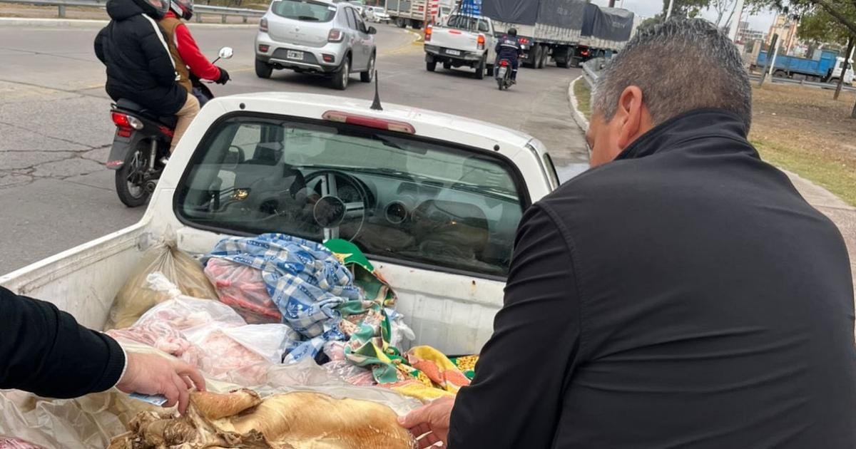 Secuestran carne sin higiene que iba a ser comercializada en la provincia