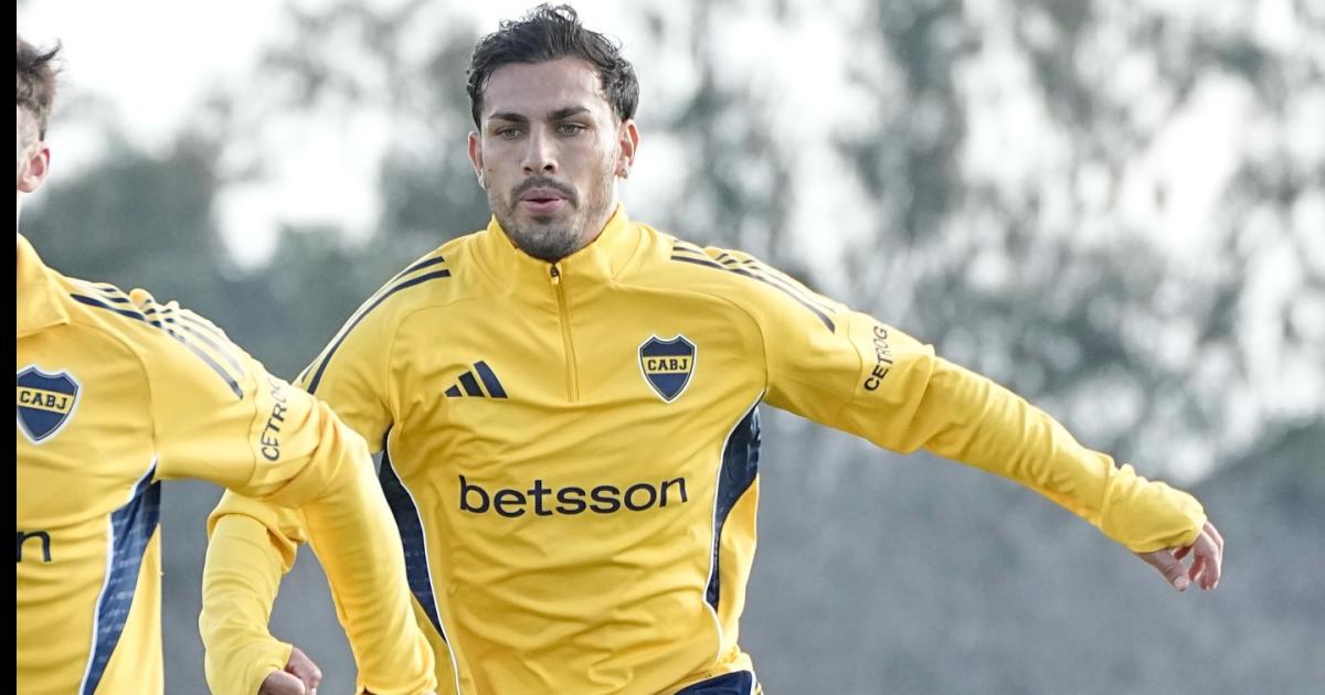 Paredes hizo su primera praacutectica y Cavani es duda