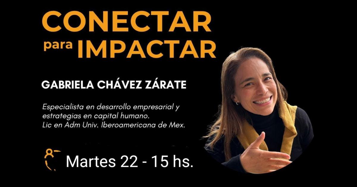 Organizan la mster class con fines solidarios Conectar para impactar