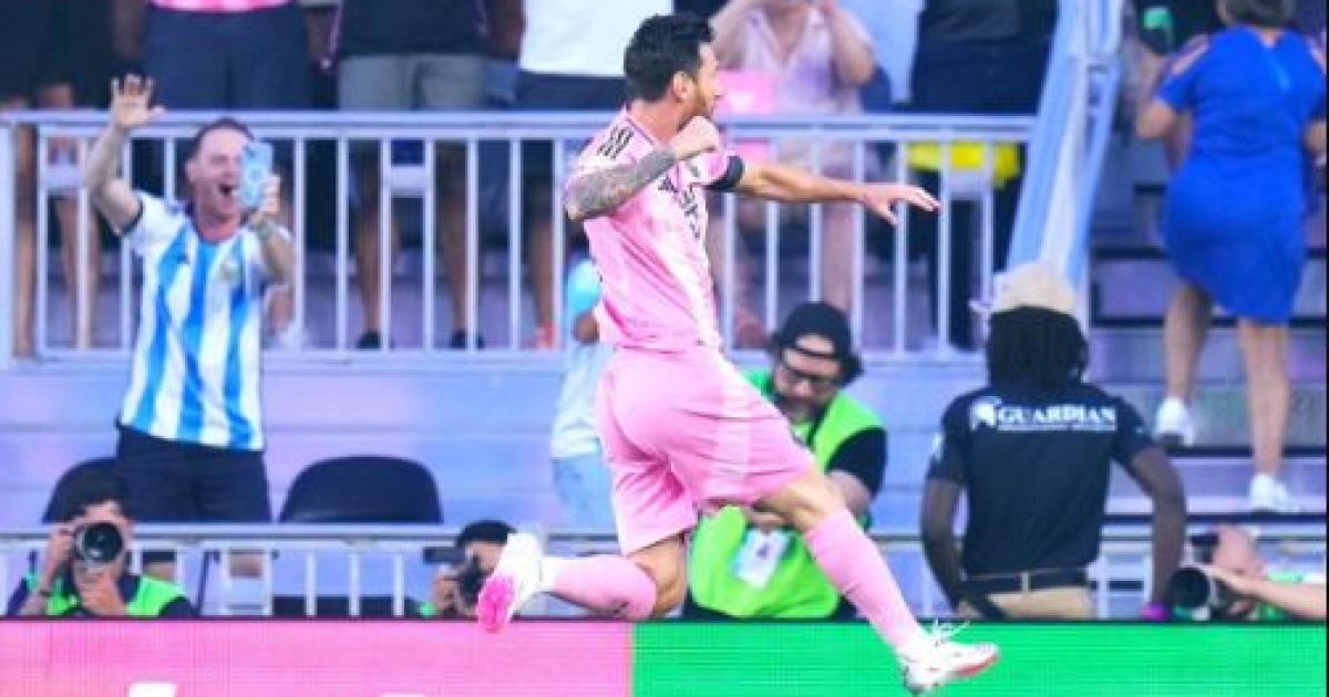 Messi anotoacute ante Nashville su quinto doblete consecutivo