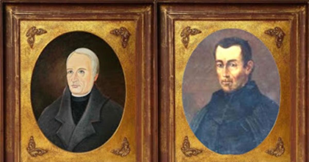 Retrato de los santiagueños Gallo y Uriarte en la Casa de la Independencia