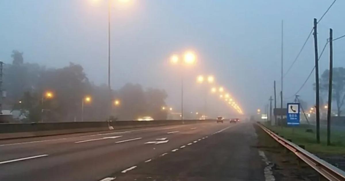Santiago amaneció con neblina (Foto- Archivo  El Liberal)