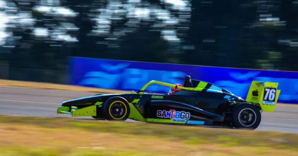 Fue la primera victoria de la temporada para el joven piloto santiagueño