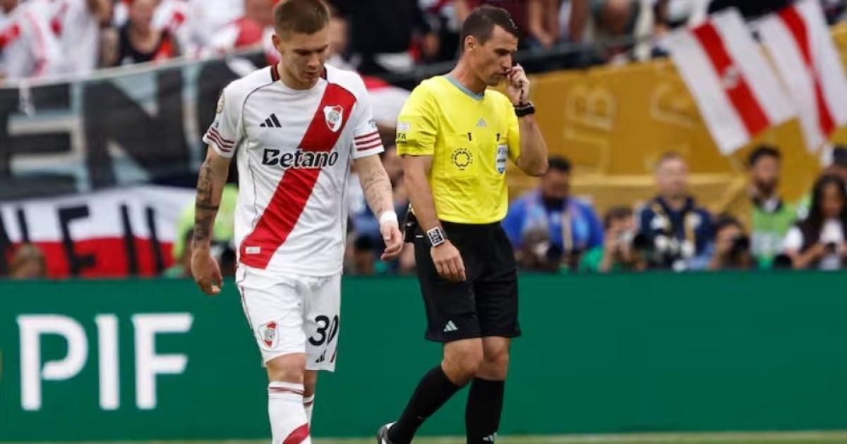 Mastantuono- Entiendo a muchos hinchas de River que estaacuten enojados