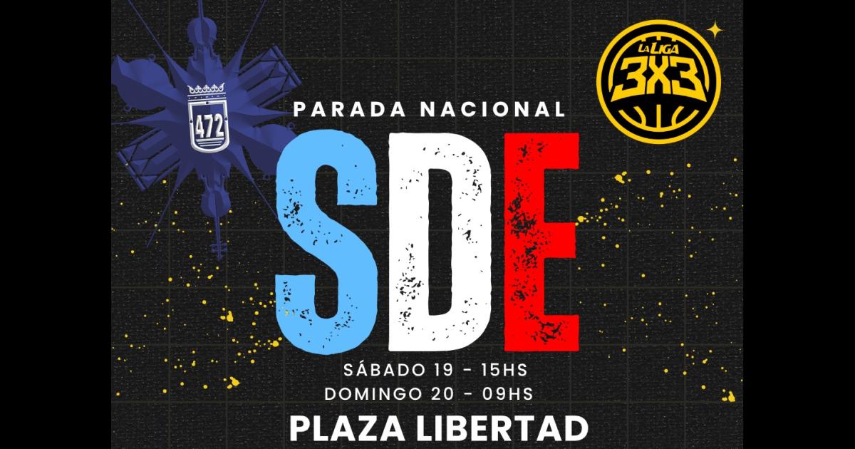 iexclBaacutesquet en la plaza Santiago del Estero seraacute sede de la Parada Nacional 3x3 con Boca Ferro y Obras