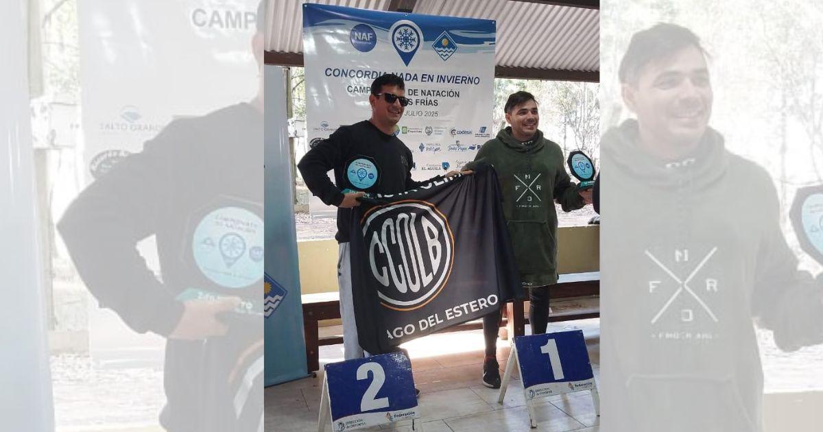 Un representante de Oliacutempico brilloacute en Aguas Friacuteas