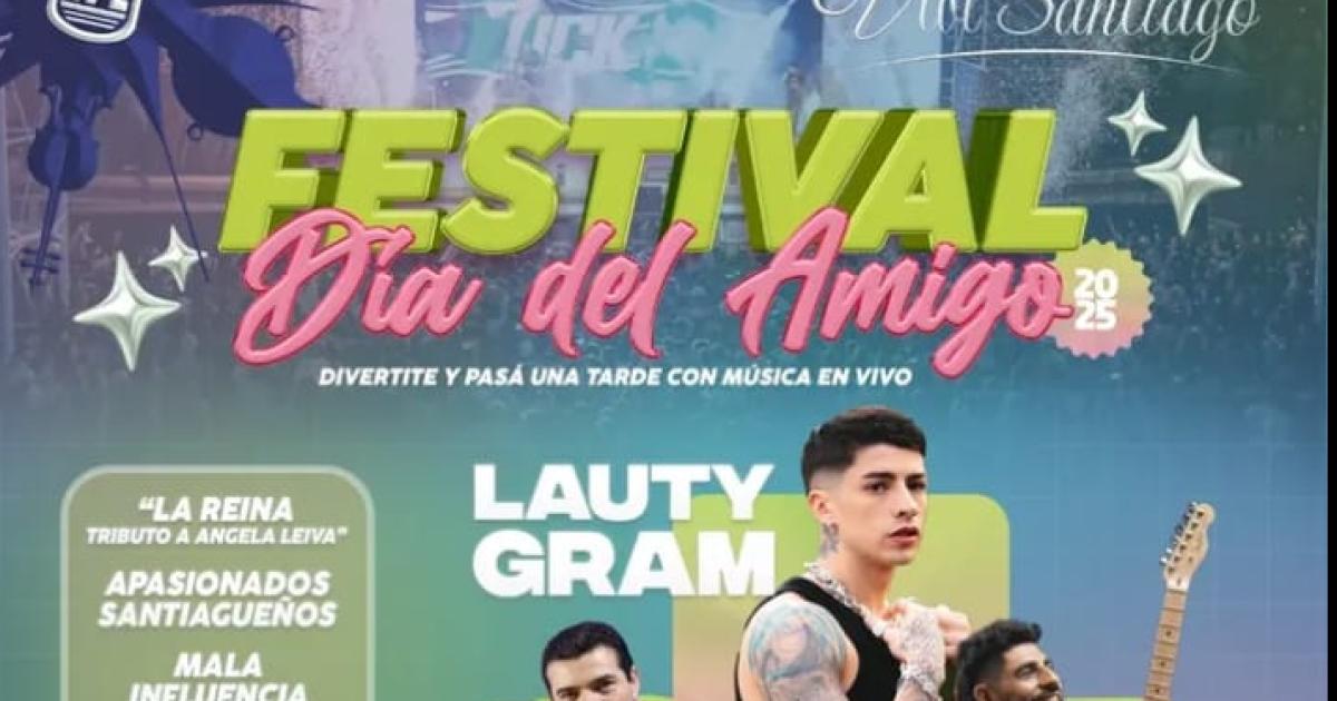 La Municipalidad celebraraacute con un festival musical el Diacutea del Amigo en Plaza Antildeoranzas