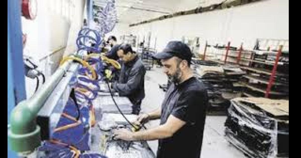 El uso de capacidad instalada en el sector industrial fue de 586-en-porciento- en mayo 