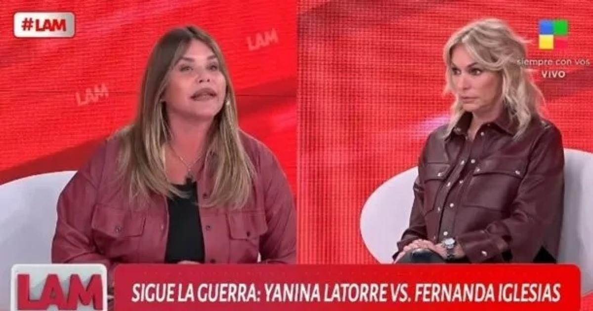 Tensión en LAM- fuerte cruce entre Nazarena Vélez y Yanina Latorre