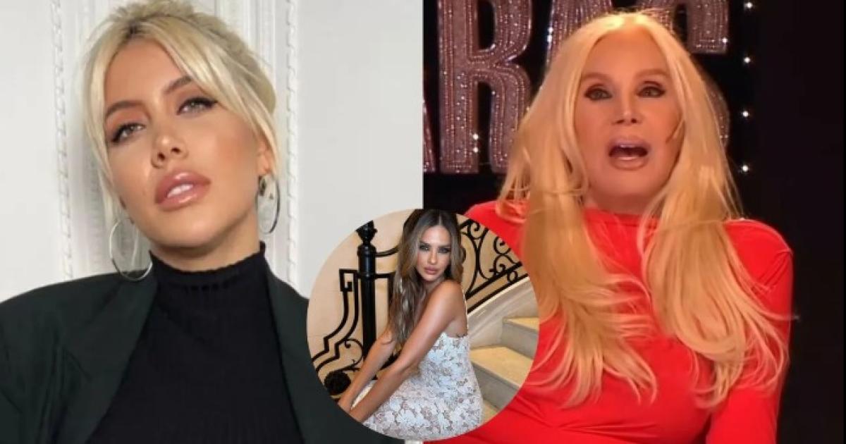 Wanda Nara  Susana Giménez China Surez