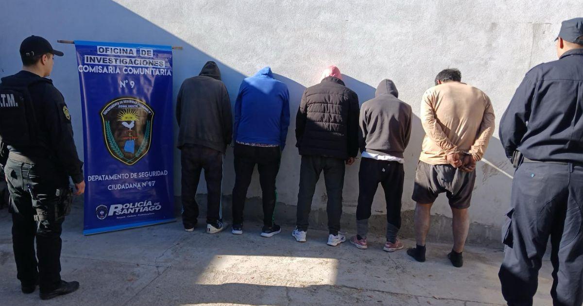 Los implicados fueron trasladados a la Comisaria