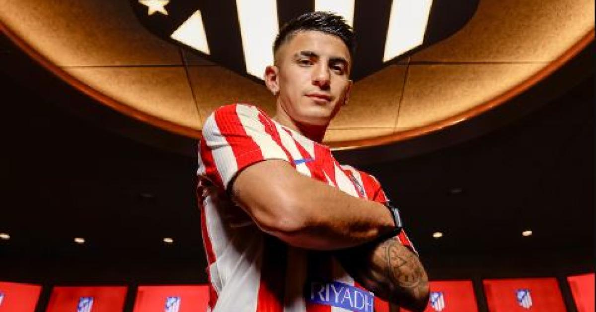 Thiago Almada ya es colchonero