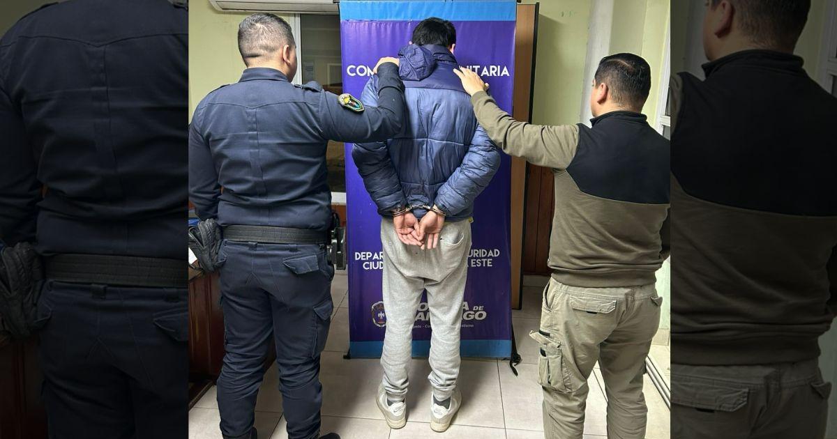 La policía detuvo al sospechoso y recuperó el iPhone