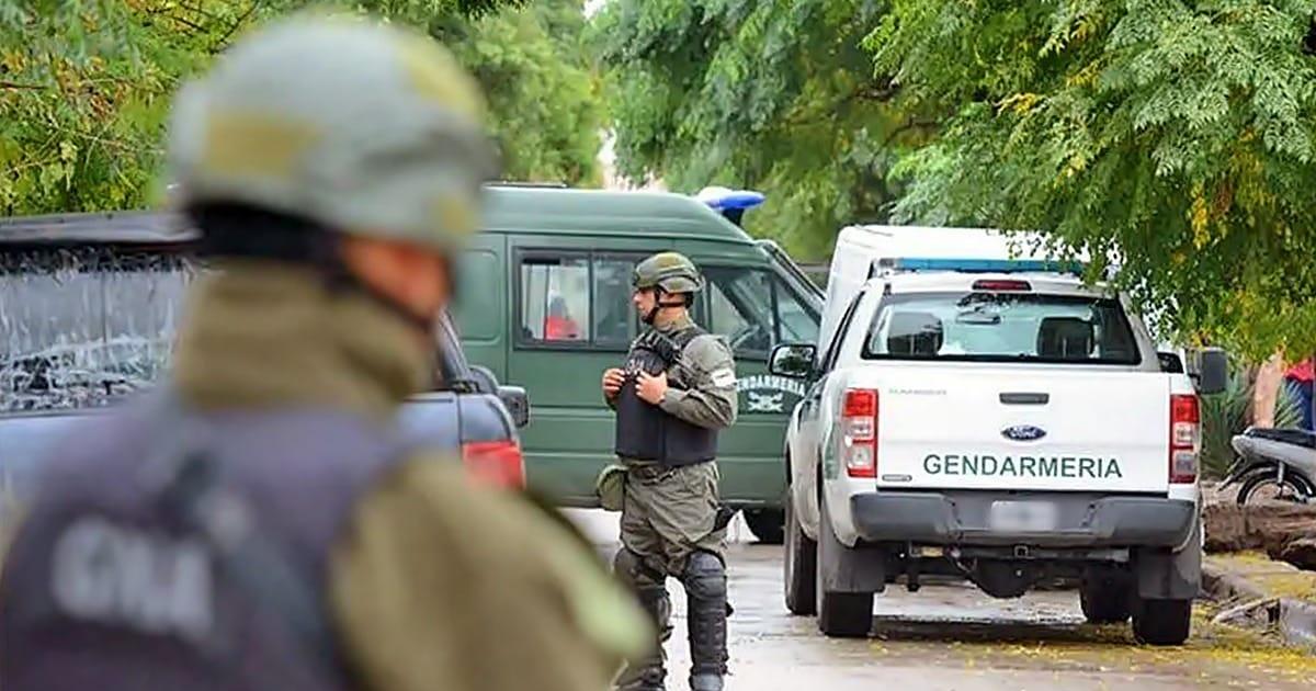 Procedimiento realizado por Gendarmería Nacional