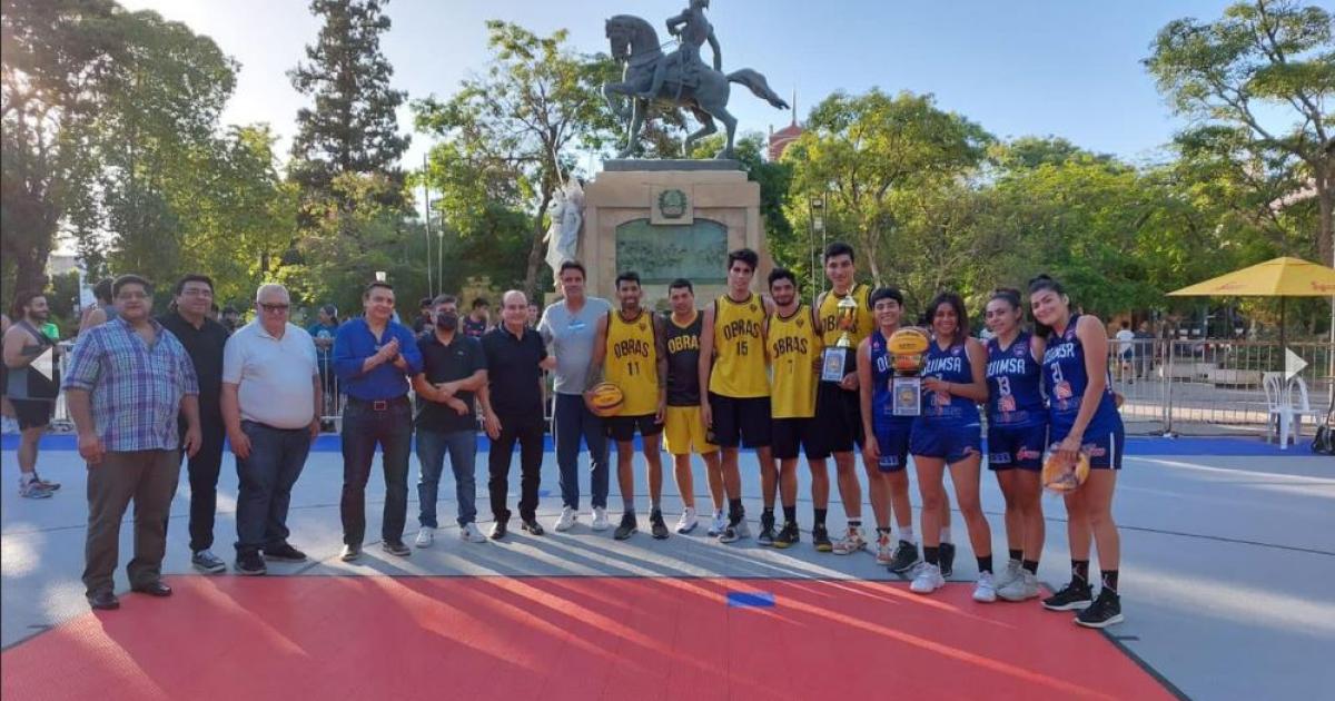 Comienza la accioacuten de la Liga 3x3 con la 2ordf parada en Plaza Libertad