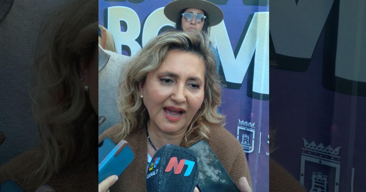 La intendente Norma Fuentes resaltó la participación en la marcha
