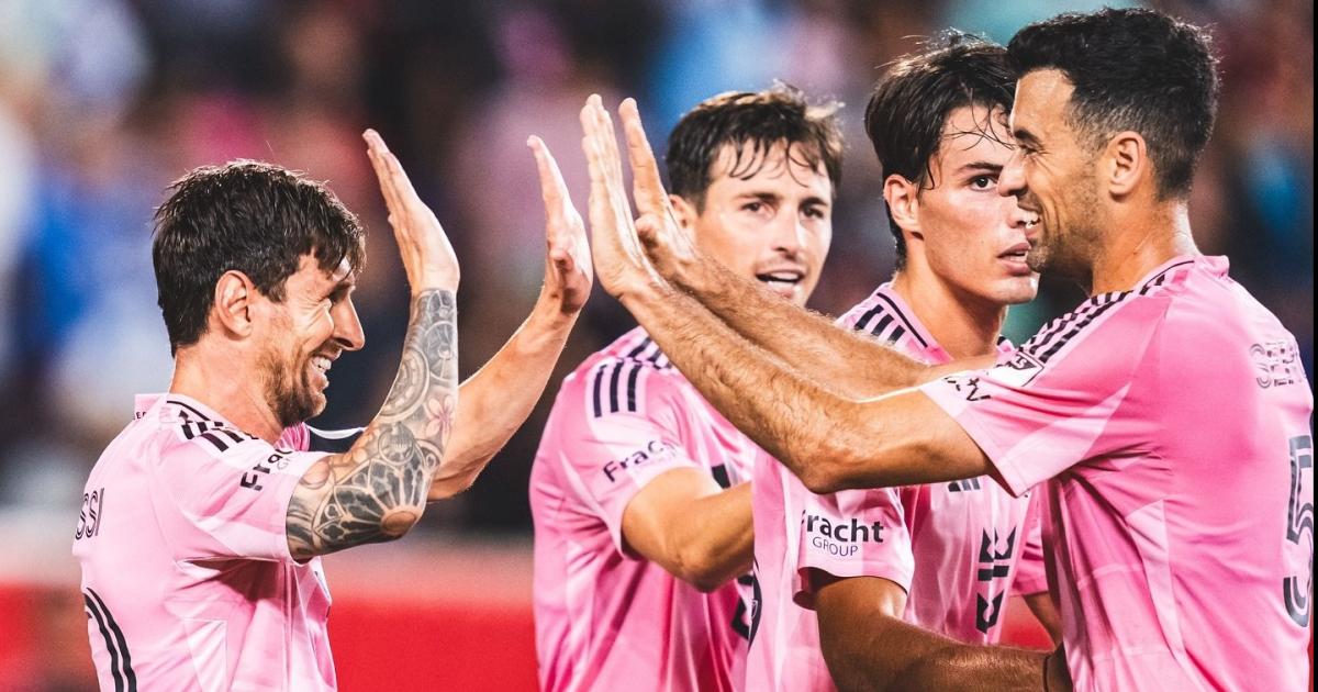 Messi crucial en la goleada de Inter Miami