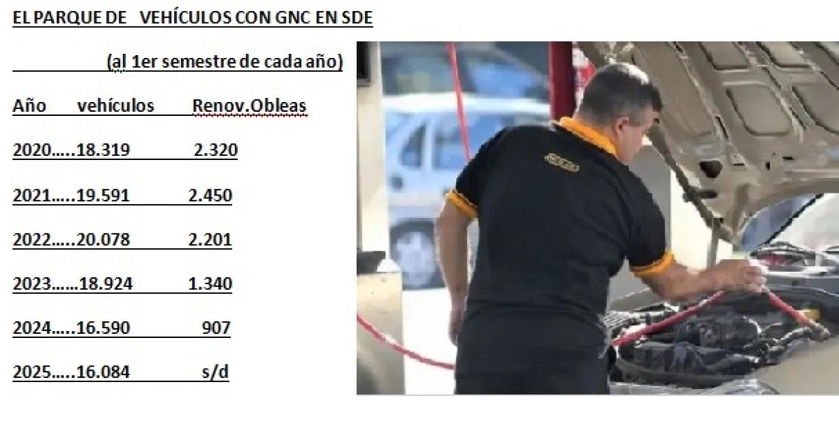 ENARGAS Datos oficiales marcan una caída en el nmero de unidades registradas a nivel local