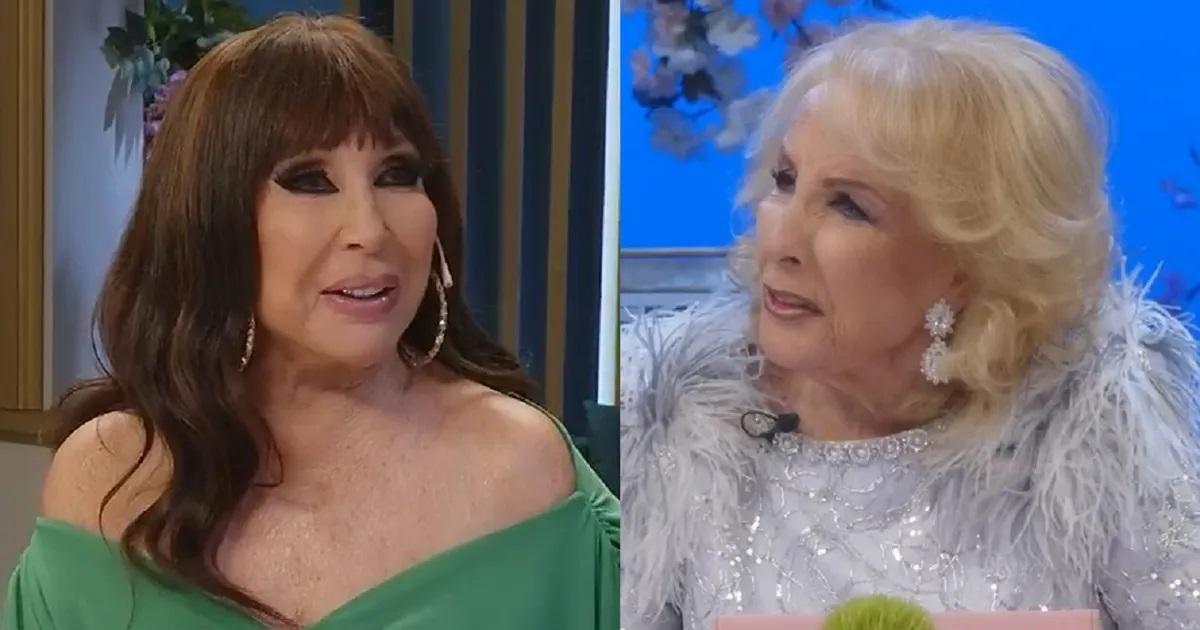 Después de años Moria visitó a Mirtha y la incomodó con una pregunta