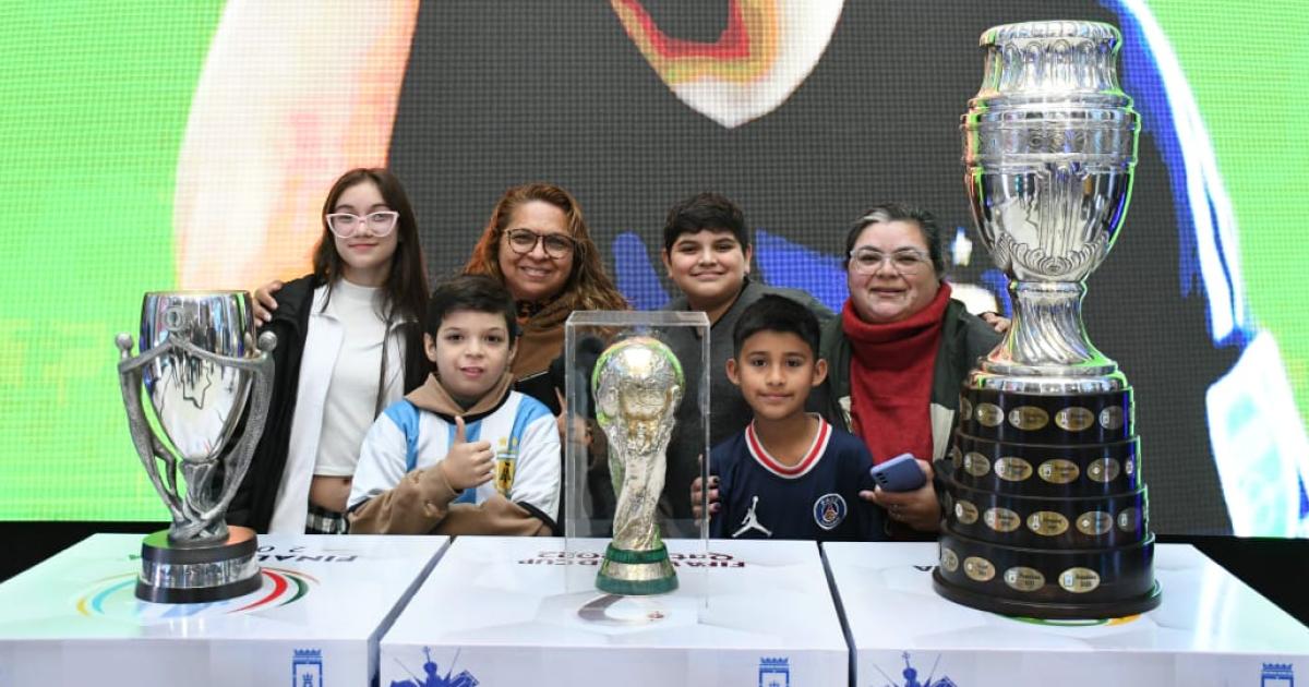 Llegan a Santiago del Estero las Copas del Mundo Ameacuterica y Finalissima de la Seleccioacuten Argentina- cuaacutendo y doacutende verlas