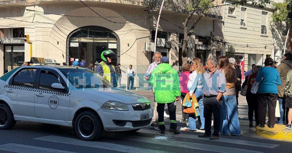 El fuerte accidente ocurrió en la esquina de Belgrano y Libertad