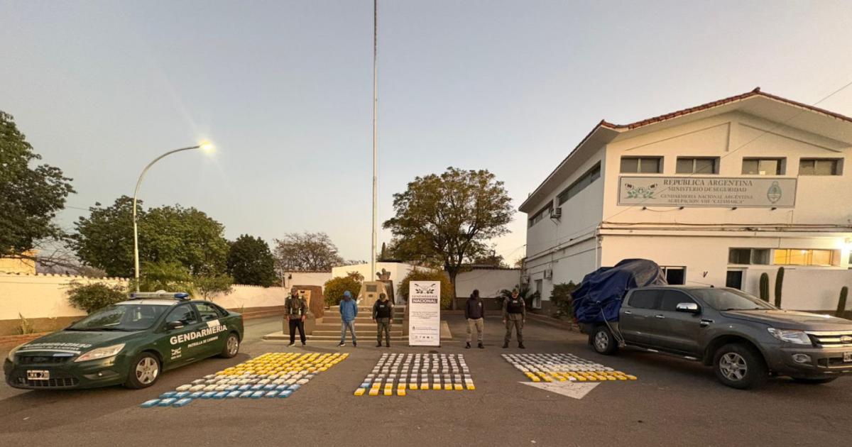 Golpe al narcotraacutefico- maacutes de 300 kilos de cocaiacutena y una red desarticulada que operaba en tres provincias