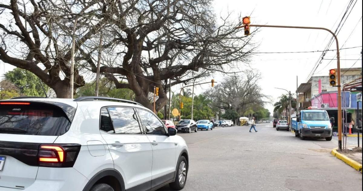 Habilitaron en Frías semforos del plan de mejoramiento vial