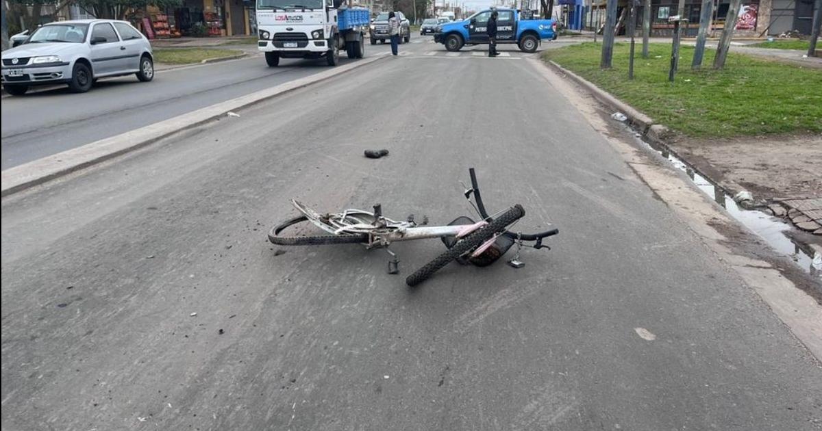 El accidente ocurrió en Avenida 66 entre 143 y 144 en la ciudad bonaerense de La Plata
