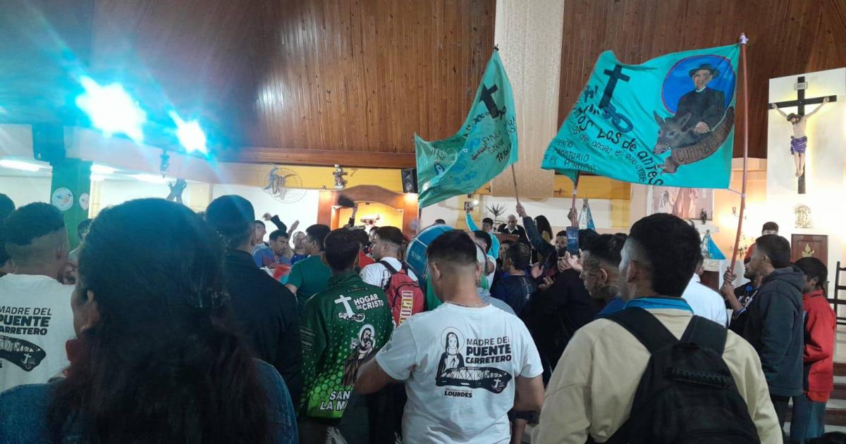 El Hogar de Cristo celebroacute su primer antildeo de trabajo social