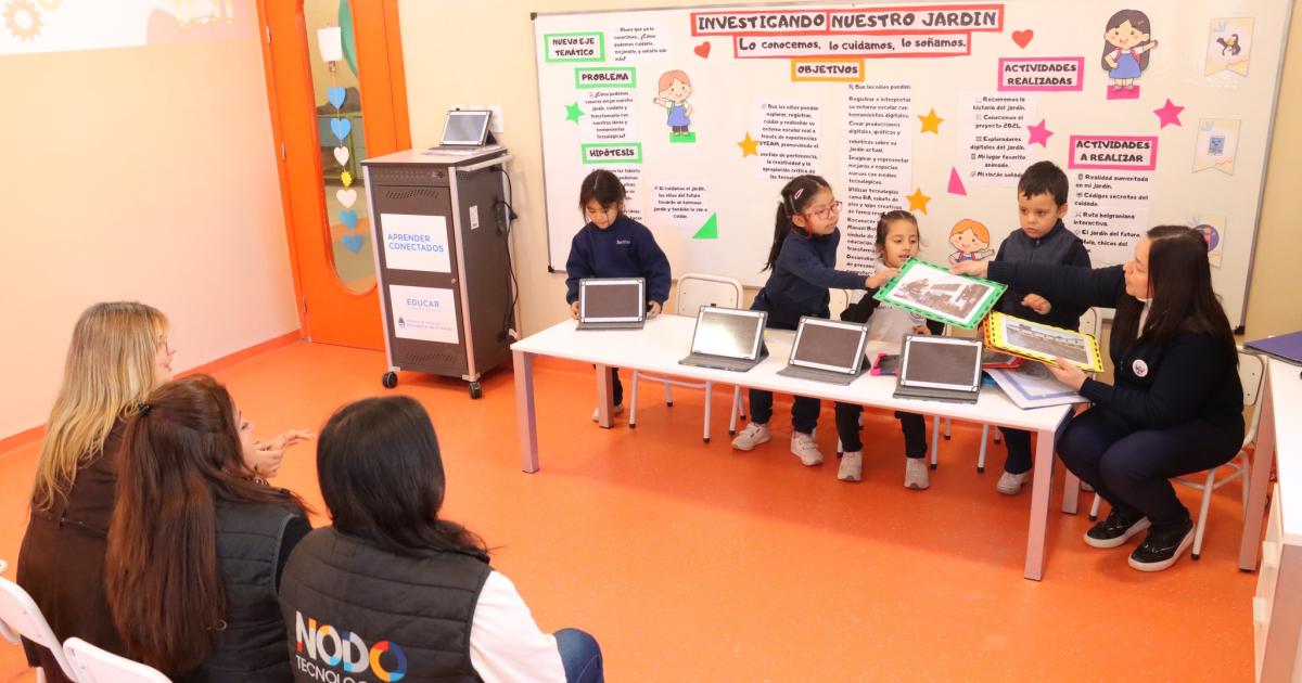 Alumnos del Nivel Inicial realizaron su exposicioacuten de trabajos
