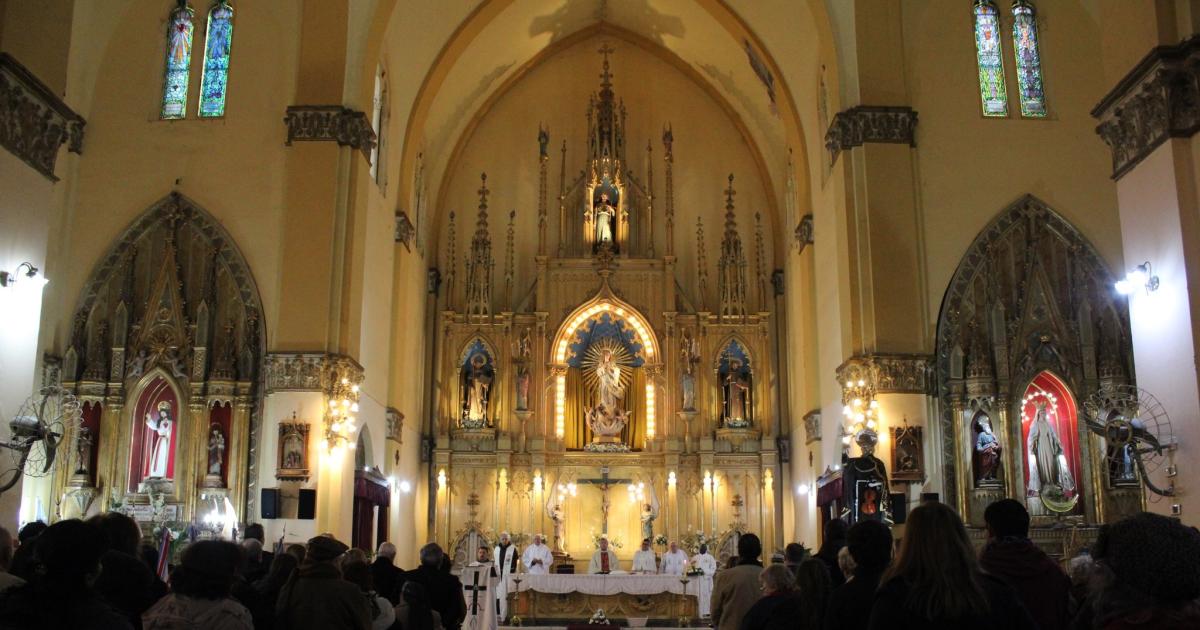 Emotiva celebracioacuten presidida por Mons Ossola se conmemoraron los 56 antildeos del Museo de Arte Sacro