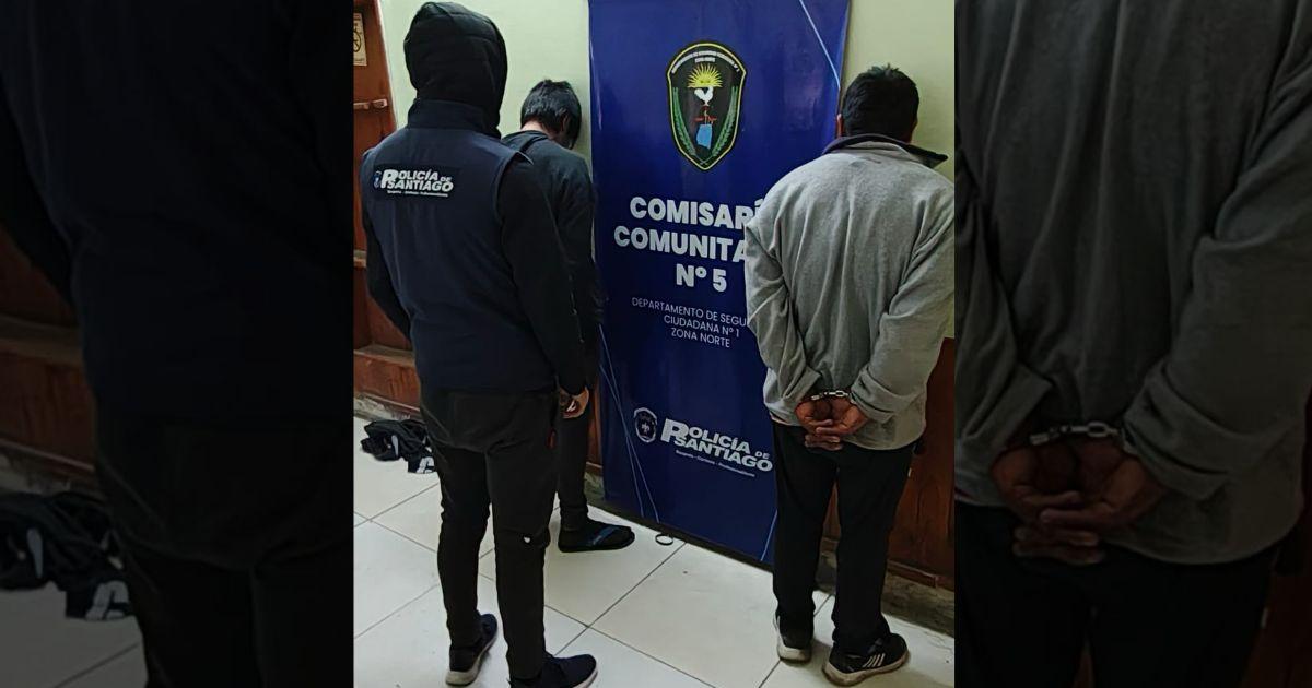 La policia detuvo a los implicados en el hecho ilícito