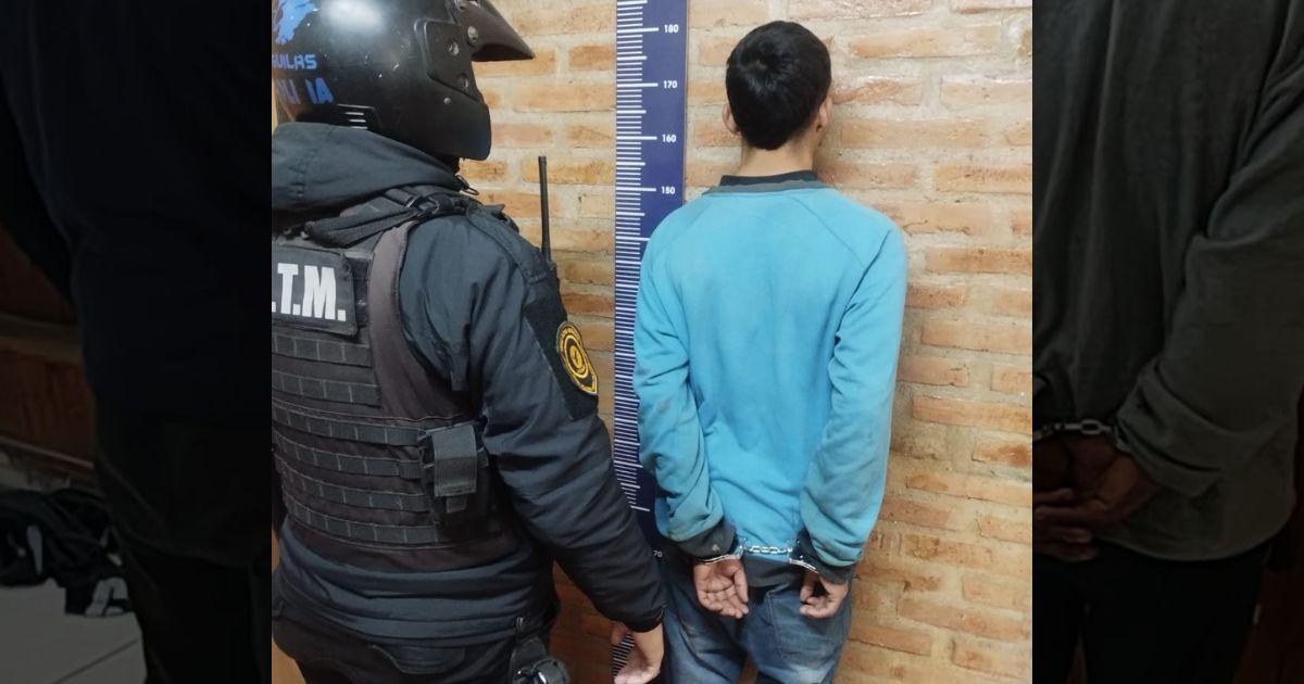 El joven de 19 años quedó tras las rejas al ser descubierto por la policía