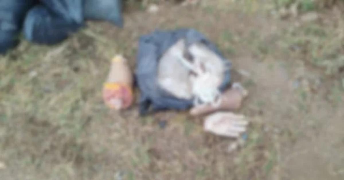 Apareció un cuerpo mutilado en un terreno baldío- investigan un ajuste de cuentas (Foto Policia de Córdoba)