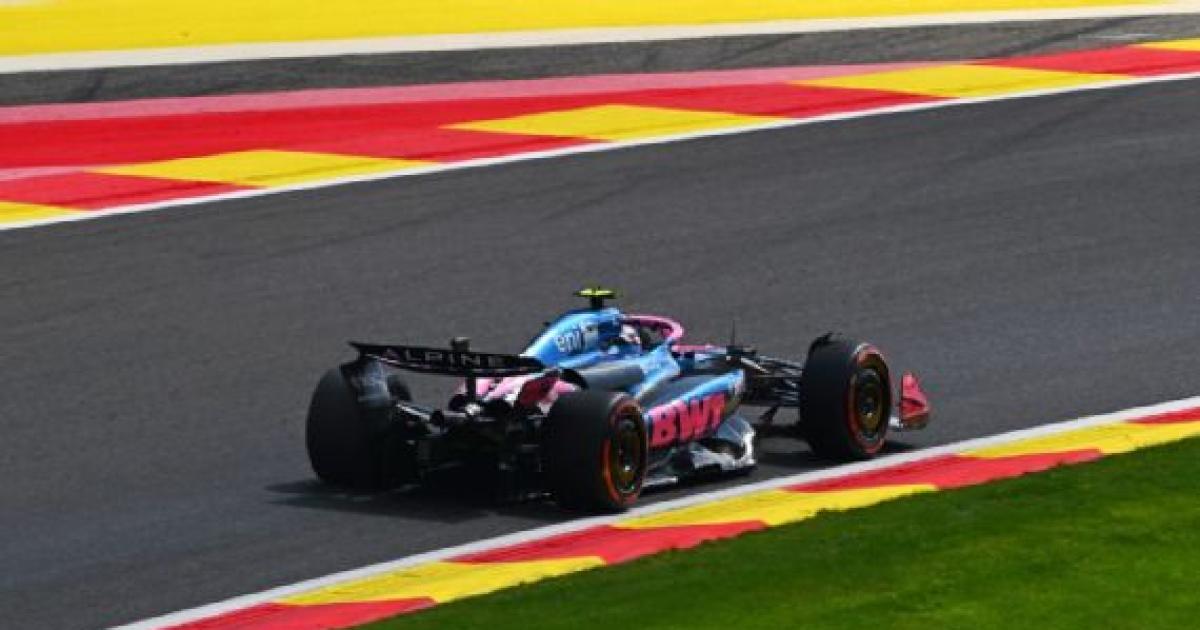 F1- Franco Colapinto no pudo avanzar y Alpine tuvo una Sprint para el olvido en el GP de Beacutelgica