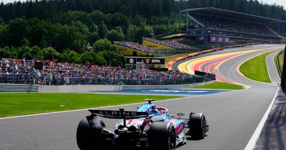 Colapinto largaraacute 17deg la carrera principal del Gran Premio de Beacutelgica