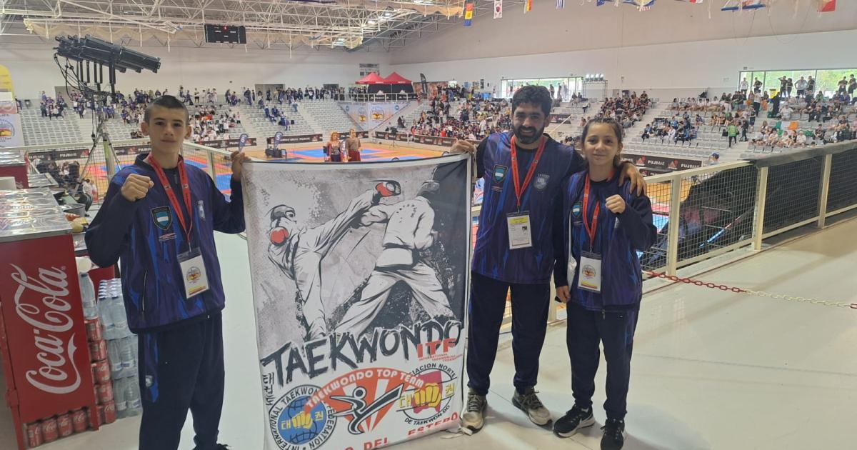 Emanuel Garciacutea De Pascuale campeoacuten mundial en el Mundial de Taekwondo en Barcelona