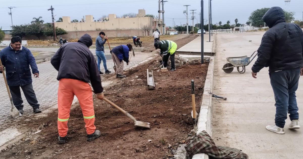Avanzan las obras de infraestructura urbana en la ciudad de Friacuteas